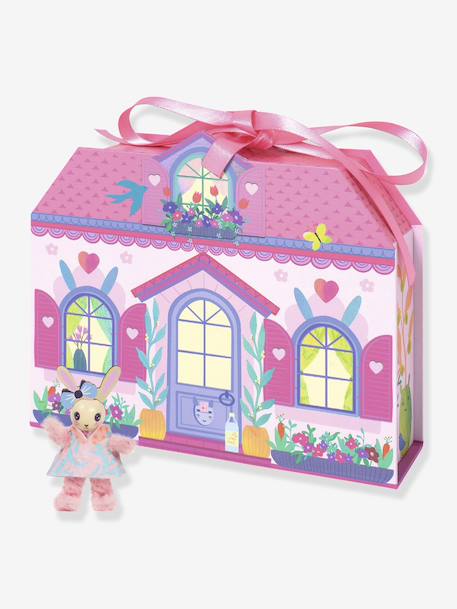 Creatieve set Mi house DJECO groen+rood+rozen - vertbaudet enfant 