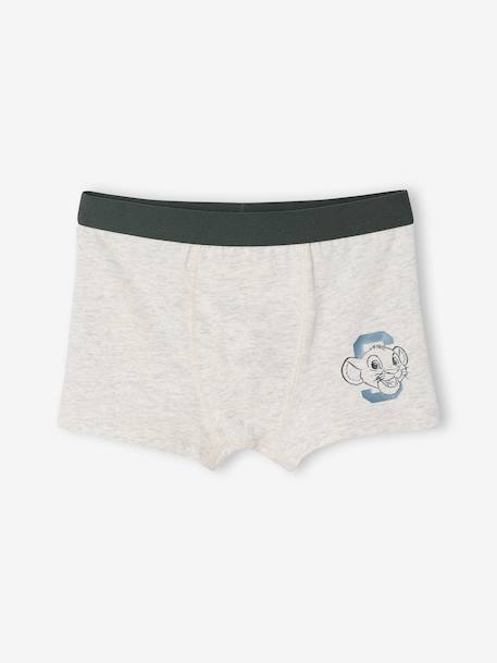 Set van 5 boxershorts Disney® ROI LION korstmos - vertbaudet enfant 