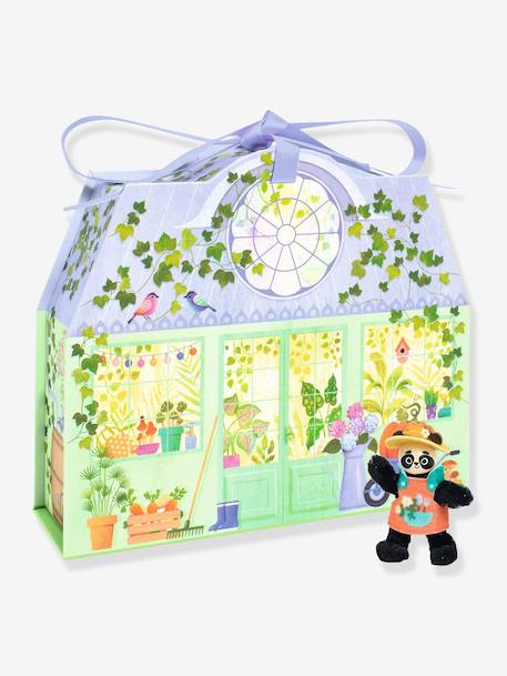 Creatieve set Mi house DJECO groen+rood+rozen - vertbaudet enfant 
