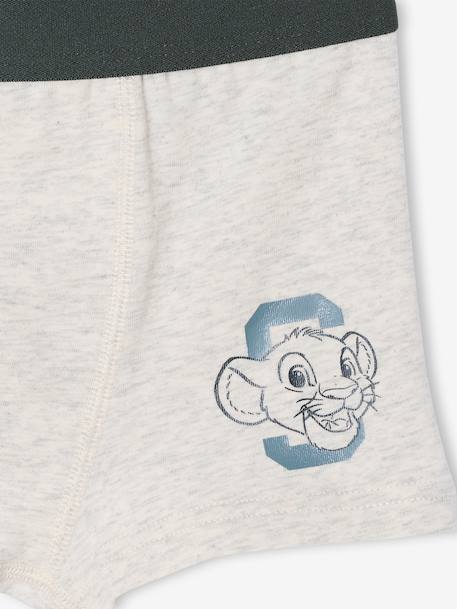 Set van 5 boxershorts Disney® ROI LION korstmos - vertbaudet enfant 