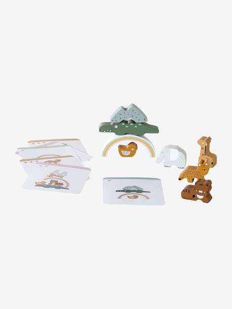 Evenwichtsspel TANZANIE van FSC®-hout bruin - vertbaudet enfant 