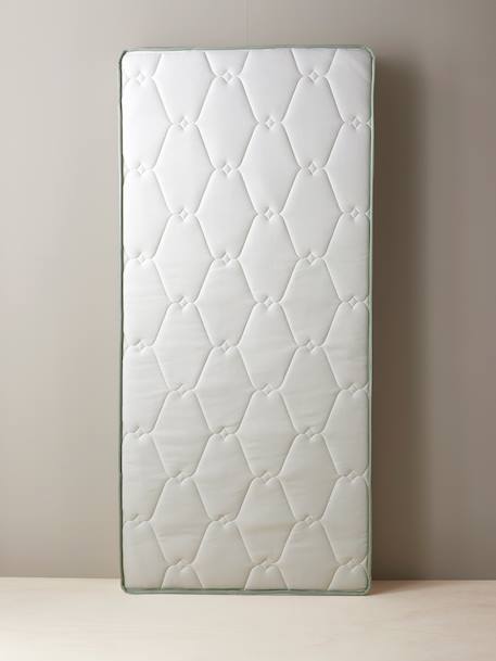 Ademende kindermatras met veren, behandeld met Passerelle®. wit - vertbaudet enfant 