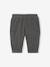 Babybroek met battle fit in fluweel/velours met voering antraciet+kaki - vertbaudet enfant 