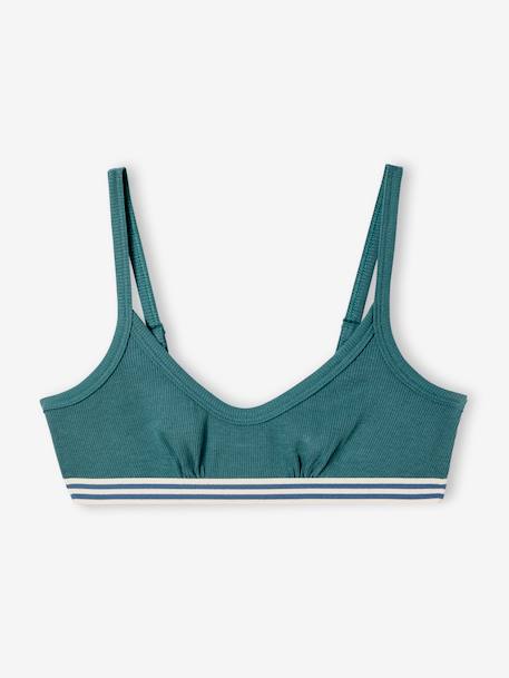 Set van 3 beha's voor meisjes, effen JONEN ecru - vertbaudet enfant 