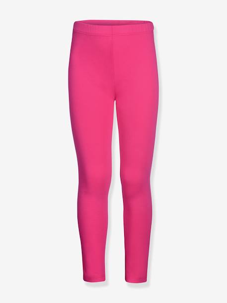 Thermoleggings voor meisjes HAPPY GIRLS Basic antraciet+gemêleerd grijs+marineblauw+roze (poederkleur)+snoepjesroze+zwart - vertbaudet enfant 