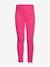 Thermoleggings voor meisjes HAPPY GIRLS Basic antraciet+gemêleerd grijs+marineblauw+roze (poederkleur)+snoepjesroze+zwart - vertbaudet enfant 