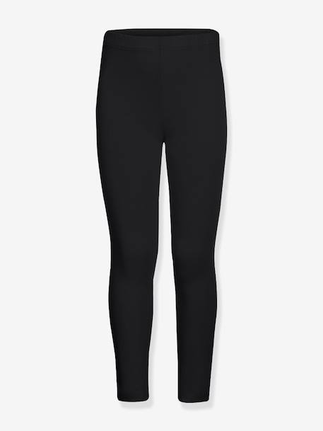 Thermoleggings voor meisjes HAPPY GIRLS Basic antraciet+gemêleerd grijs+marineblauw+roze (poederkleur)+snoepjesroze+zwart - vertbaudet enfant 