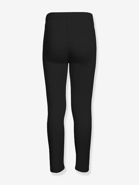 Thermoleggings voor meisjes HAPPY GIRLS Basic antraciet+gemêleerd grijs+marineblauw+roze (poederkleur)+snoepjesroze+zwart - vertbaudet enfant 