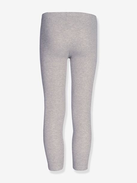 Thermoleggings voor meisjes HAPPY GIRLS Basic antraciet+gemêleerd grijs+marineblauw+roze (poederkleur)+snoepjesroze+zwart - vertbaudet enfant 