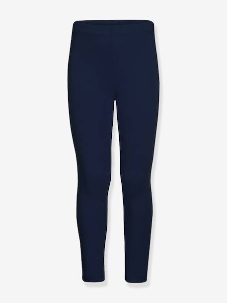 Thermoleggings voor meisjes HAPPY GIRLS Basic antraciet+gemêleerd grijs+marineblauw+roze (poederkleur)+snoepjesroze+zwart - vertbaudet enfant 