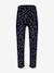 Thermoleggings HAPPY GIRLS meisjes Harten marineblauw - vertbaudet enfant 