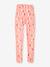 HAPPY GIRLS thermische legging voor meisjes met paarden marineblauw+roze (poederkleur)+snoepjesroze - vertbaudet enfant 