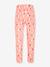 HAPPY GIRLS thermische legging voor meisjes met paarden marineblauw+roze (poederkleur)+snoepjesroze - vertbaudet enfant 