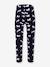 HAPPY GIRLS thermische legging voor meisjes met paarden marineblauw+roze (poederkleur)+snoepjesroze - vertbaudet enfant 