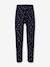 Thermoleggings HAPPY GIRLS meisjes Harten marineblauw - vertbaudet enfant 