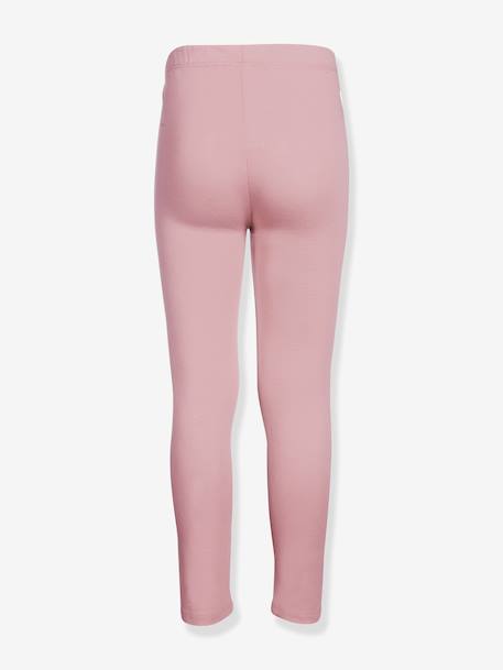 Thermoleggings voor meisjes HAPPY GIRLS Basic antraciet+gemêleerd grijs+marineblauw+roze (poederkleur)+snoepjesroze+zwart - vertbaudet enfant 