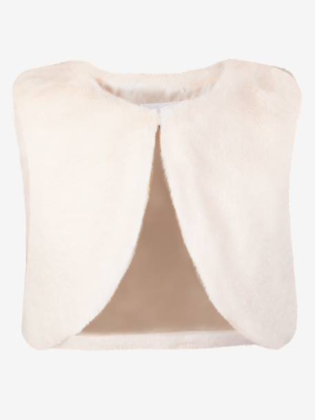 Bolero Bont Web HAPPY GIRLS Meisjes ecru - vertbaudet enfant 