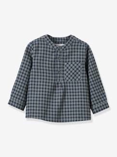 Baby-Overhemd, blouse-Geruit babyhemd CYRILLUS