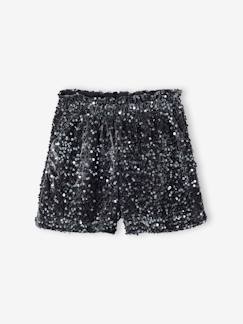 -Kerst short voor meisjes met pailletten