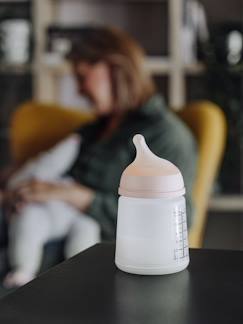 Verzorging-Baby eet en drinkt-Flesje-SUAVINEX Zero Zéro zéro® Borstvoedingsfles - 180ml