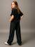 Set van 2 T-shirts met korte mouwen voor meisjes antraciet - vertbaudet enfant 