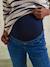 Rechtstreeks zwangerschapsbroek met naadloze band denimgrijs+ecru+ongewassen denim+stone - vertbaudet enfant 