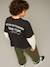 T-shirt 2-in-1 effect JONEN antraciet - vertbaudet enfant 