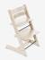 Hoge stoel Tripp Trapp STOKKE BLEACHED+donkerbruin+ecru+grijs+groen+NATUURLIJK+ONWEER GRIJS+WIT+zachtpaars+ZWART - vertbaudet enfant 
