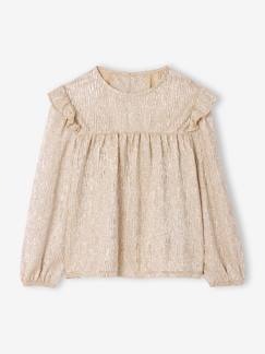 -T-shirt Kerstmis meisjes lange mouwen