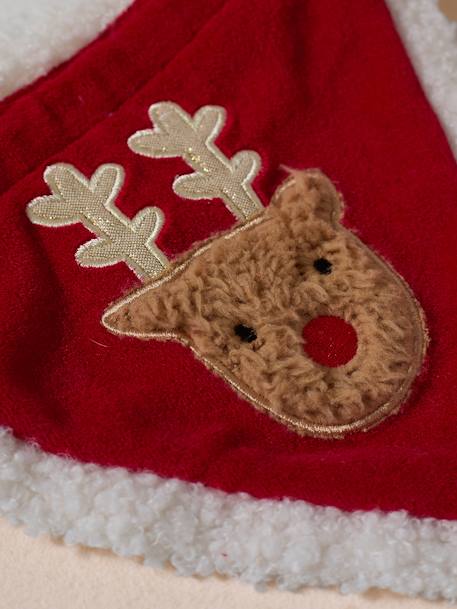 Bandanaslabbetje + kerstmuts voor de hond FAMILY rood - vertbaudet enfant 