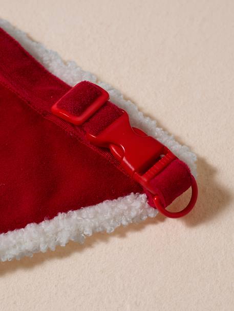 Bandanaslabbetje + kerstmuts voor de hond FAMILY rood - vertbaudet enfant 