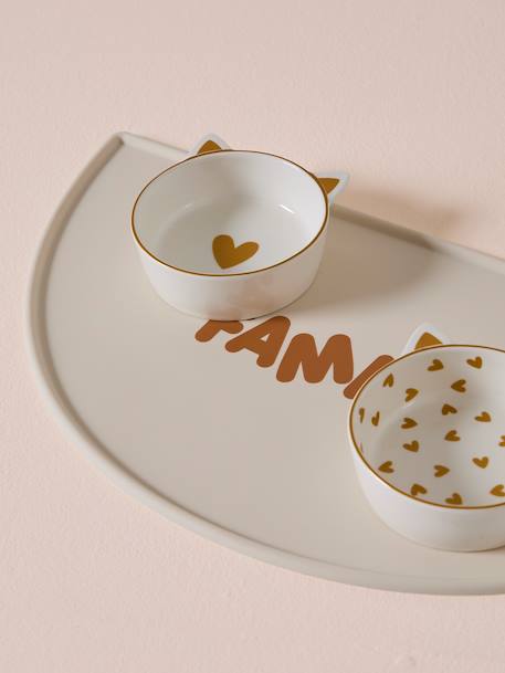 Tapijt voor FAMILY-voerbak beige - vertbaudet enfant 