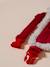Bandanaslabbetje + kerstmuts voor de hond FAMILY rood - vertbaudet enfant 