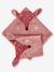 Badcape + washandje Hertje BLUSH+groen - vertbaudet enfant 