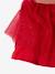 Babyset voor babymeisjes, t-shirt, rok, heupband, kerstcadeauset rood - vertbaudet enfant 