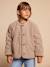 Sherpajas met luipaardvoering, capsulecollectie moeder-dochter ENVIE DE FRAISE taupe - vertbaudet enfant 