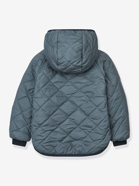 Omkeerbare jas met capuchon Jackson LIEWOOD blauw+rozen - vertbaudet enfant 