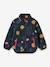 Nolan fleece jas bruin+marineblauw+rozen - vertbaudet enfant 