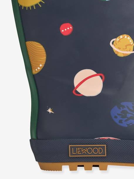 Mason thermische regenlaarzen grijs+marineblauw+rozen - vertbaudet enfant 