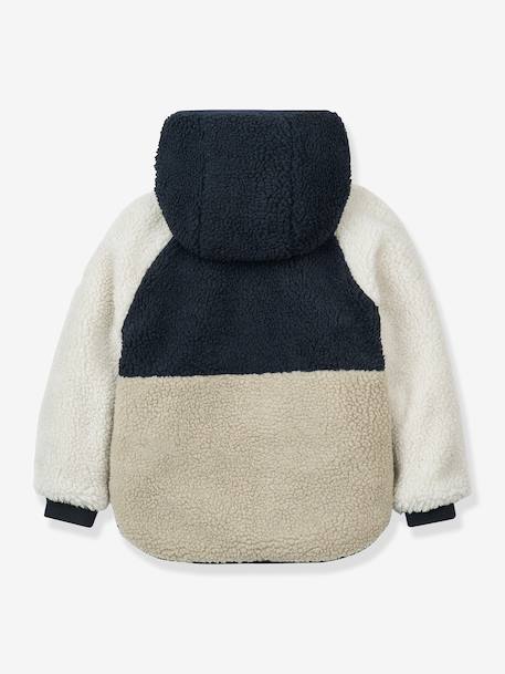 Omkeerbare jas met capuchon Jackson LIEWOOD blauw+rozen - vertbaudet enfant 