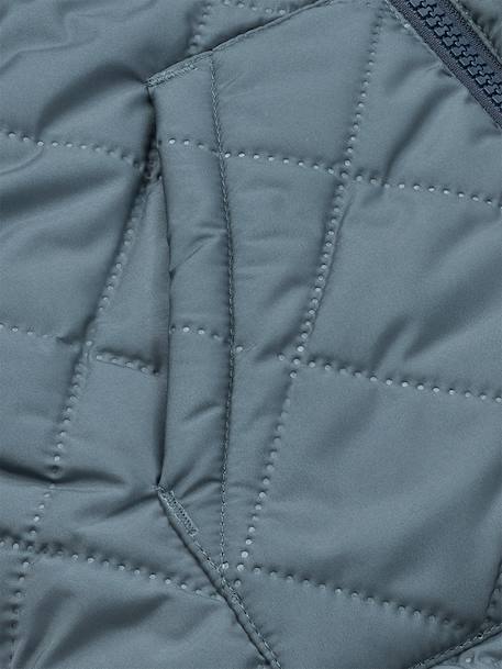 Omkeerbare jas met capuchon Jackson LIEWOOD blauw+rozen - vertbaudet enfant 