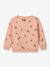 Thora bedrukte sweater marineblauw+rozen - vertbaudet enfant 