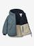 Omkeerbare jas met capuchon Jackson LIEWOOD blauw+rozen - vertbaudet enfant 