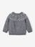 Jacquard kersttrui voor baby's familie capsulecollectie gemêleerd grijs - vertbaudet enfant 