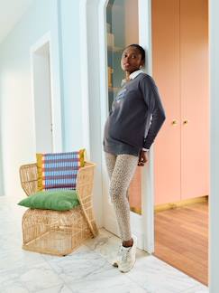 -Zwangerschaps sweater met hartjesmotief