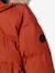Donsjack met capuchon, fleecevoering en wanten of handschoenen amber+dennen - vertbaudet enfant 