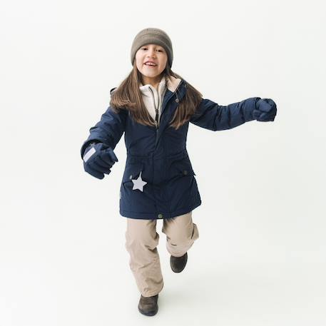 Meisjeskleding donkerblauw+pruim - vertbaudet enfant 