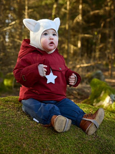 Unisex babykleding bordeauxrood+bruin+donkerblauw+pruim+roze (poederkleur)+saliegroen - vertbaudet enfant 