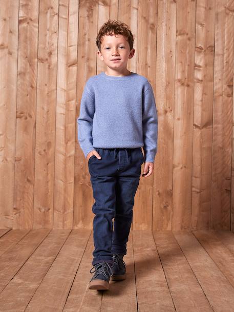 Jongenstruin BASICS in schuimsteek gemêleerd blauw+gemêleerd wit - vertbaudet enfant 