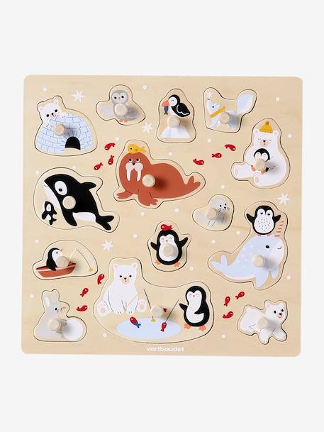 BANQUISE houten FSC®-knop puzzel hout - vertbaudet enfant 